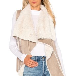 Cupcakes & Cashmere fur vest
